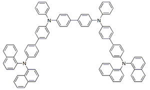 N,N'-Diphenyl-N,N'-bis(4'-(N,N-bis(naphth-1-yl)-amino)-biphenyl-4-yl)-benzidine